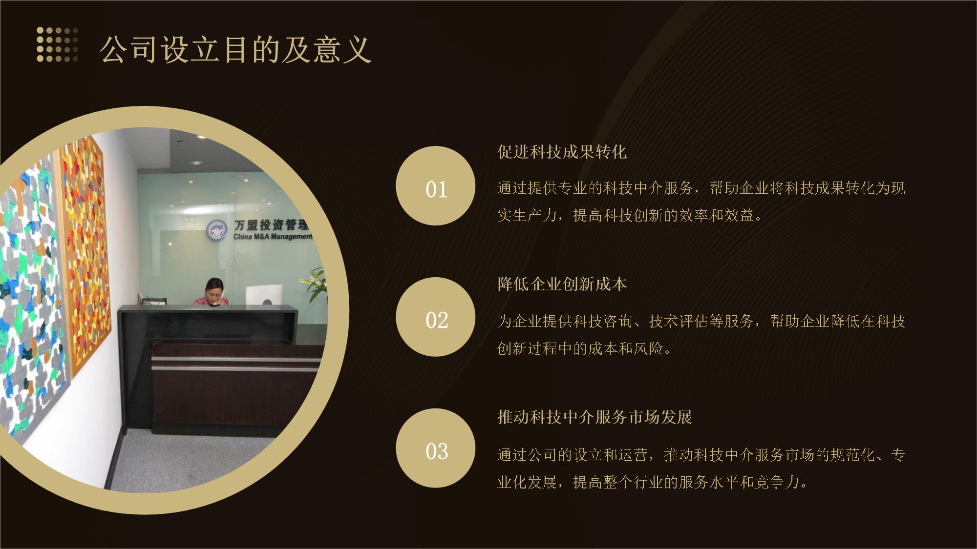科技中介服务公司设立与运营实施方案